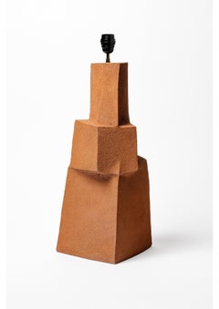Ceramic lamp base by Marie-Lucie Trinquand, 2026.