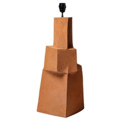 Ceramic lamp base by Marie-Lucie Trinquand, 2026.
