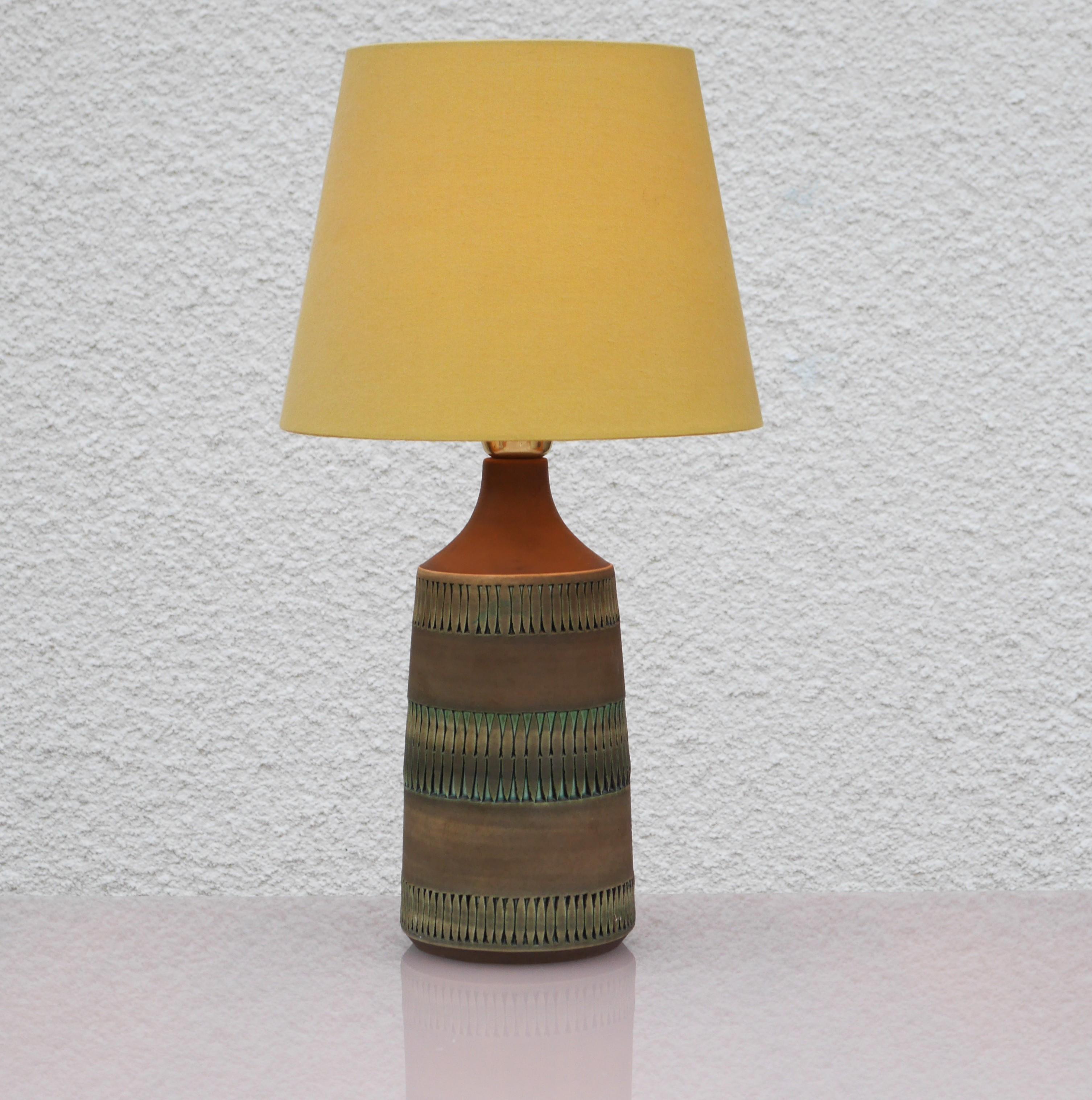 Ceramic Lamp Base from Alingsås, Sweden 3