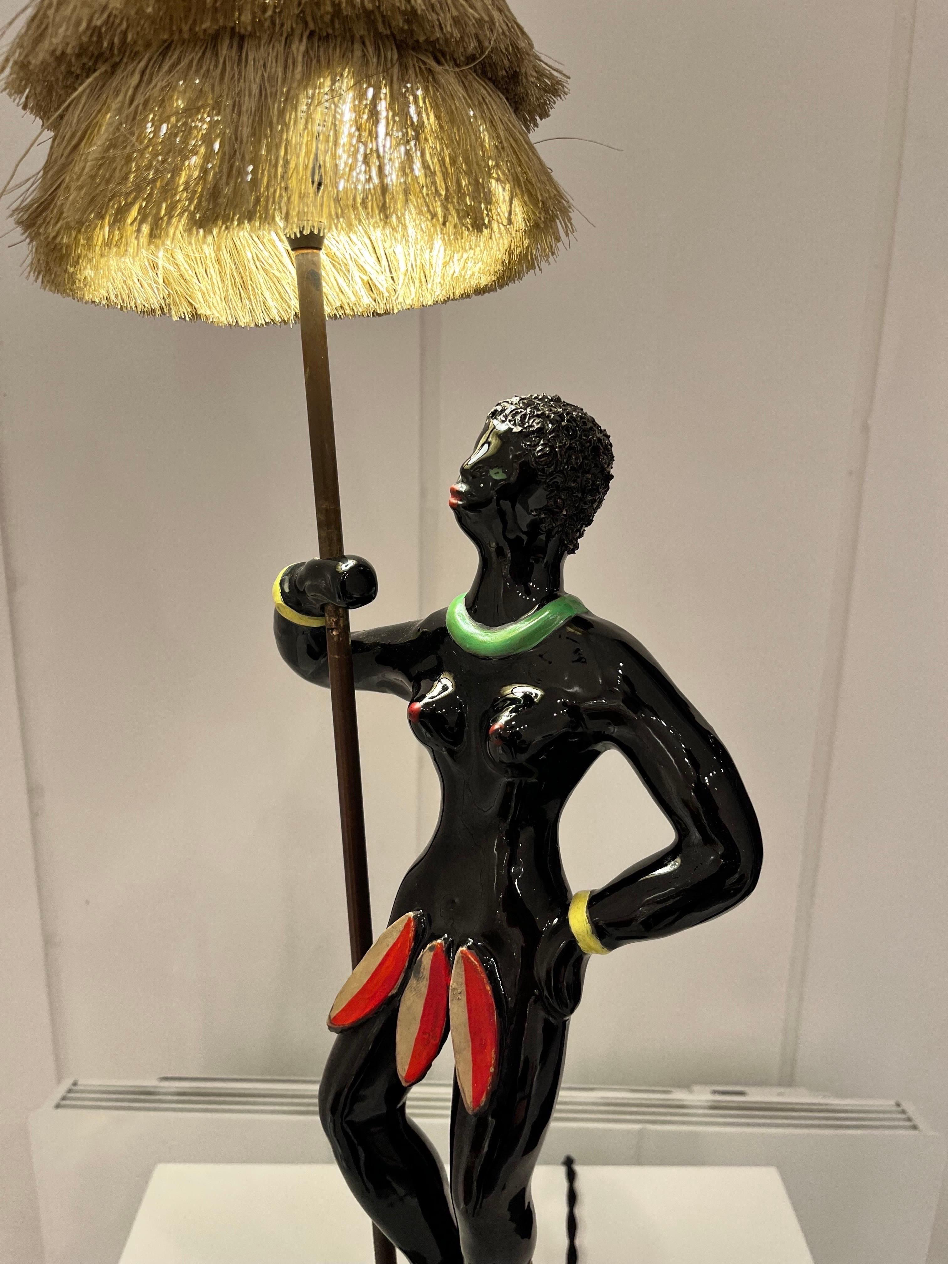 Lampe en céramique de Colette Gueden  3