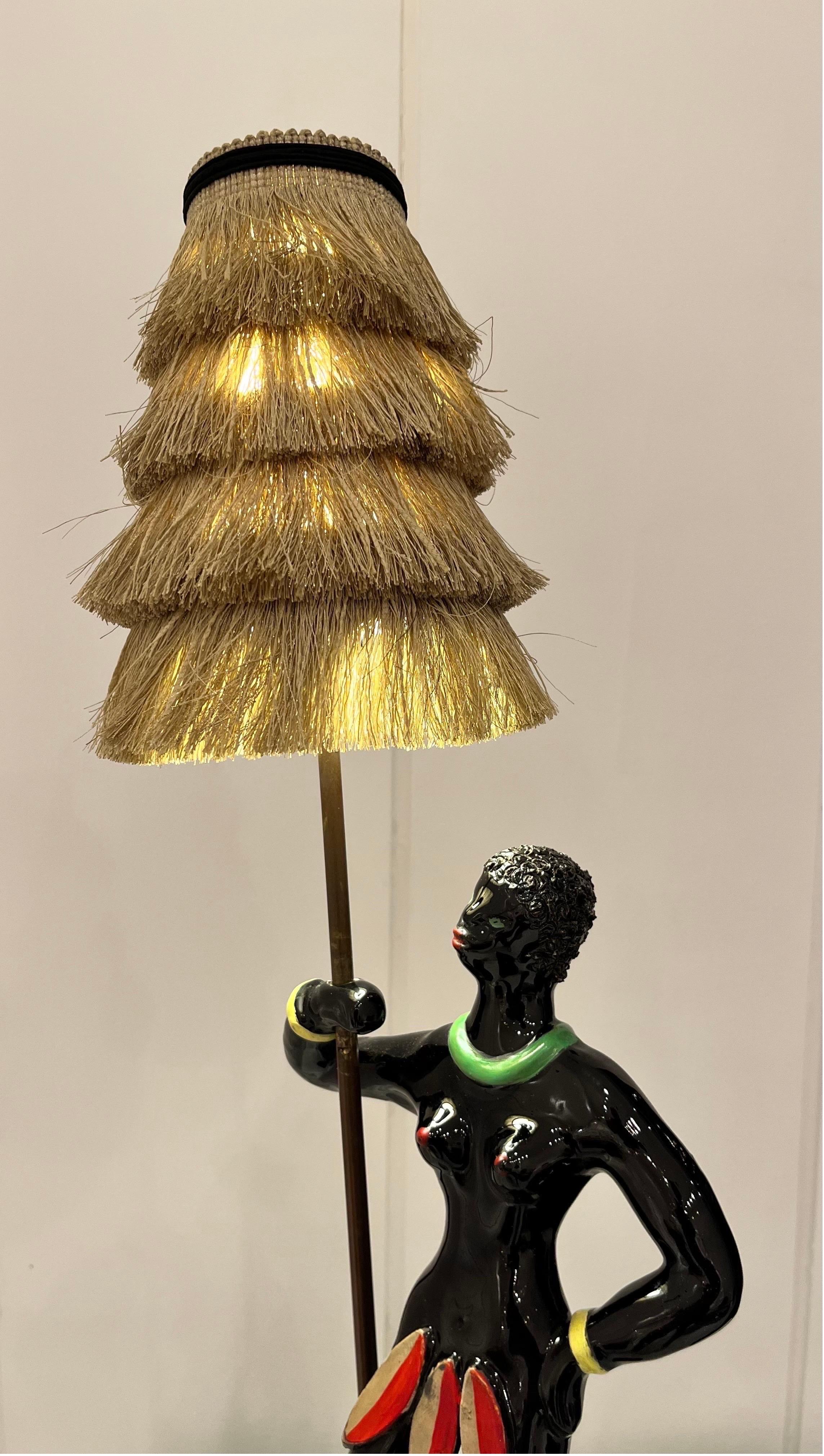 Lampe en céramique de Colette Gueden  1