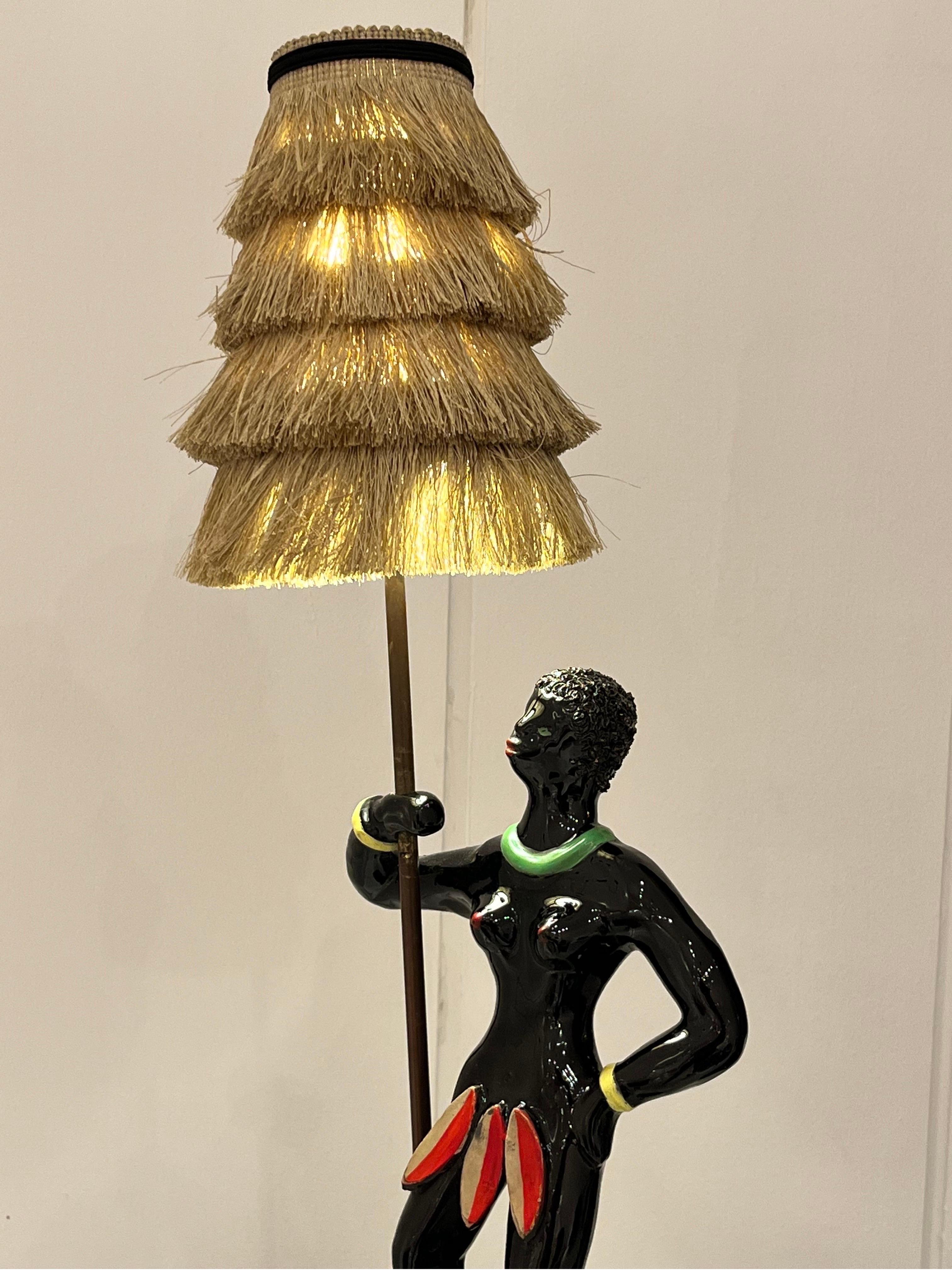 Lampe en céramique de Colette Gueden  2