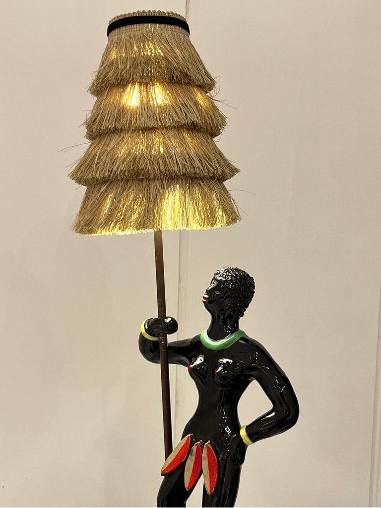 Ceramic lamp by Colette Gueden  For Sale 3