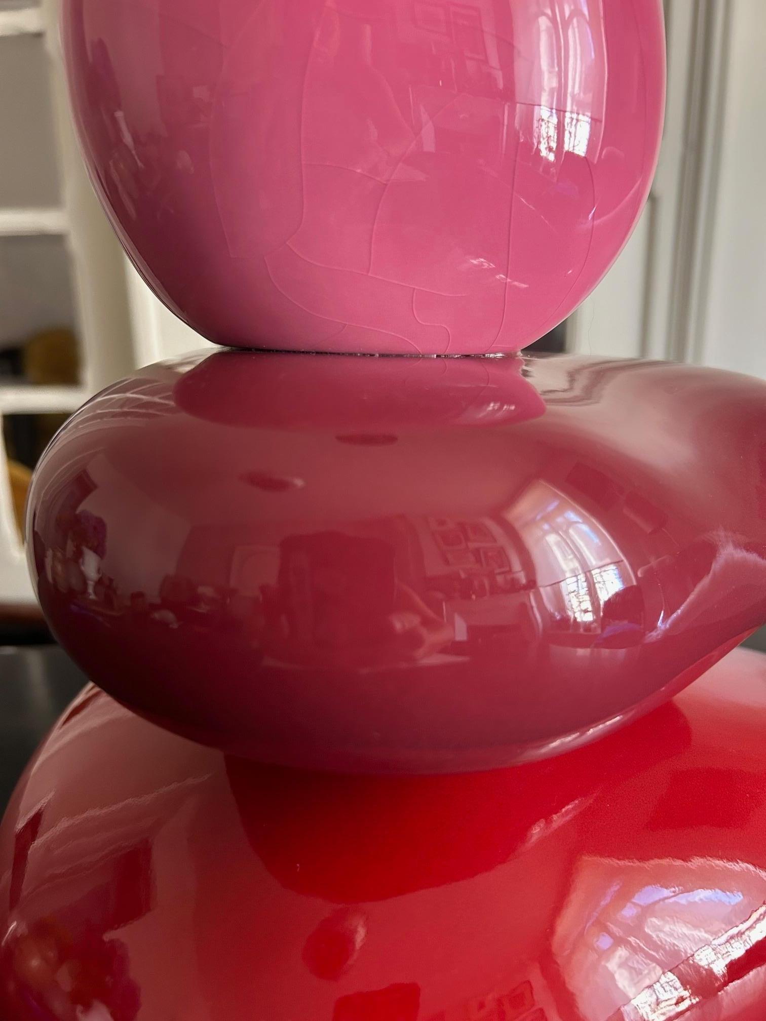 ceramic lamp by François Chatain For Sale 3