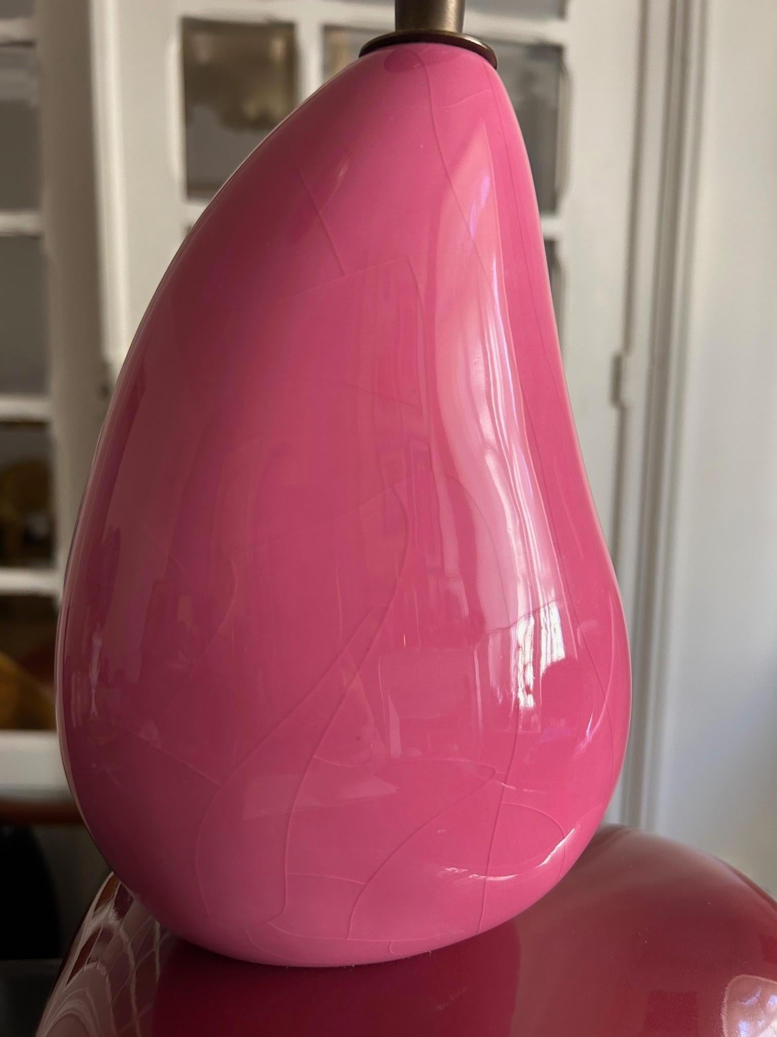 ceramic lamp by François Chatain For Sale 2