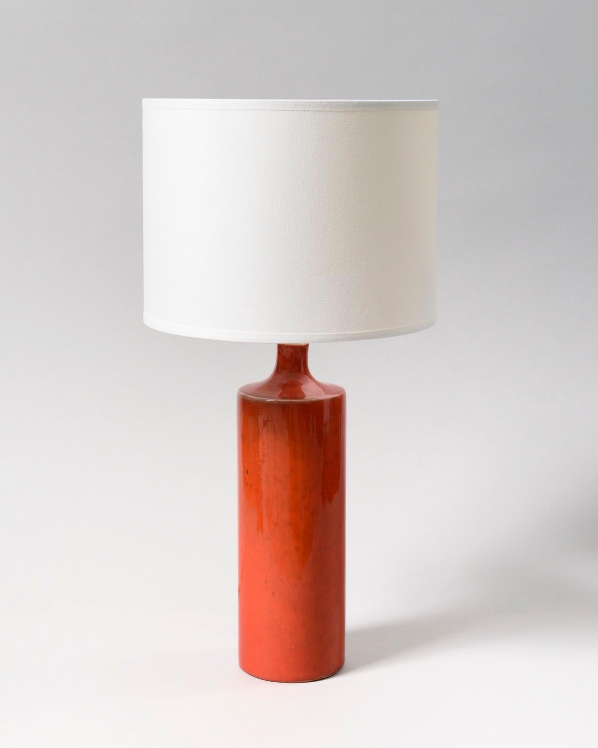 French Ceramic Lamp by Georges Jouve