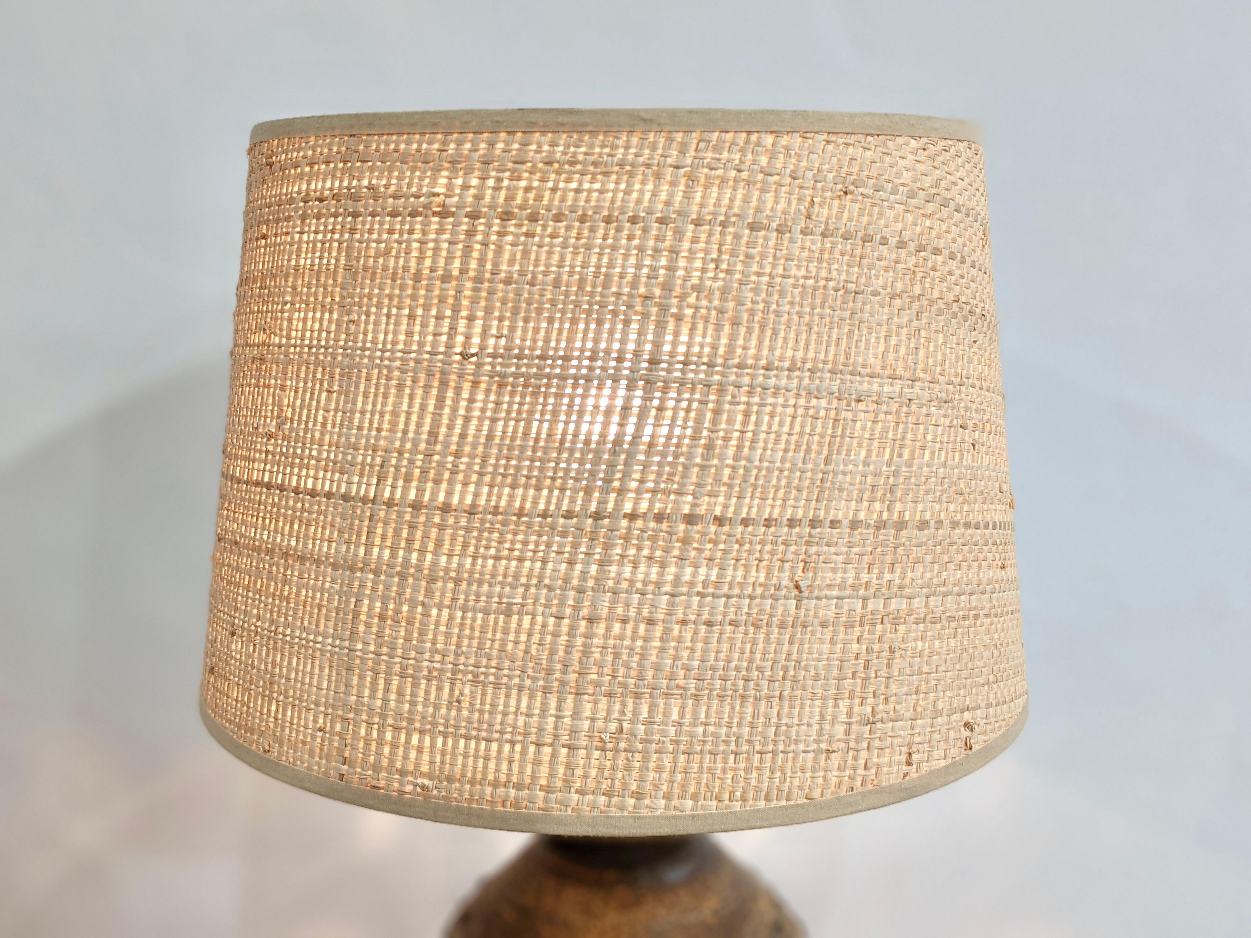 Mid-20th Century Ceramic Lamp by Georges Pelletier
