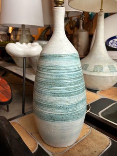 Lámpara de cerámica de Les 2 Potiers, Francia, años 60