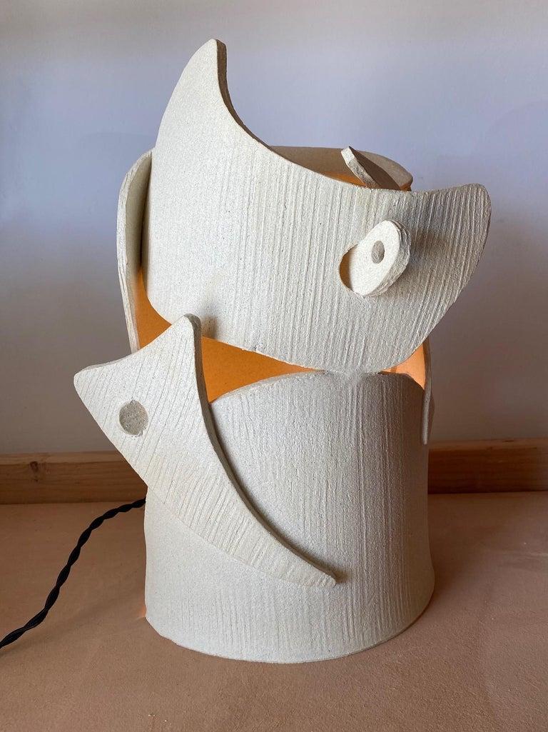 Ceramic lamp by Olivia Cognet
Materials: Ceramic
Dimensions: H around 40-50 cm tall

Each of Olivia’s handmade creations is a unique work of art, the snapshot of a precious moment captured in a world of fast ‘everything’.
Since moving to Los