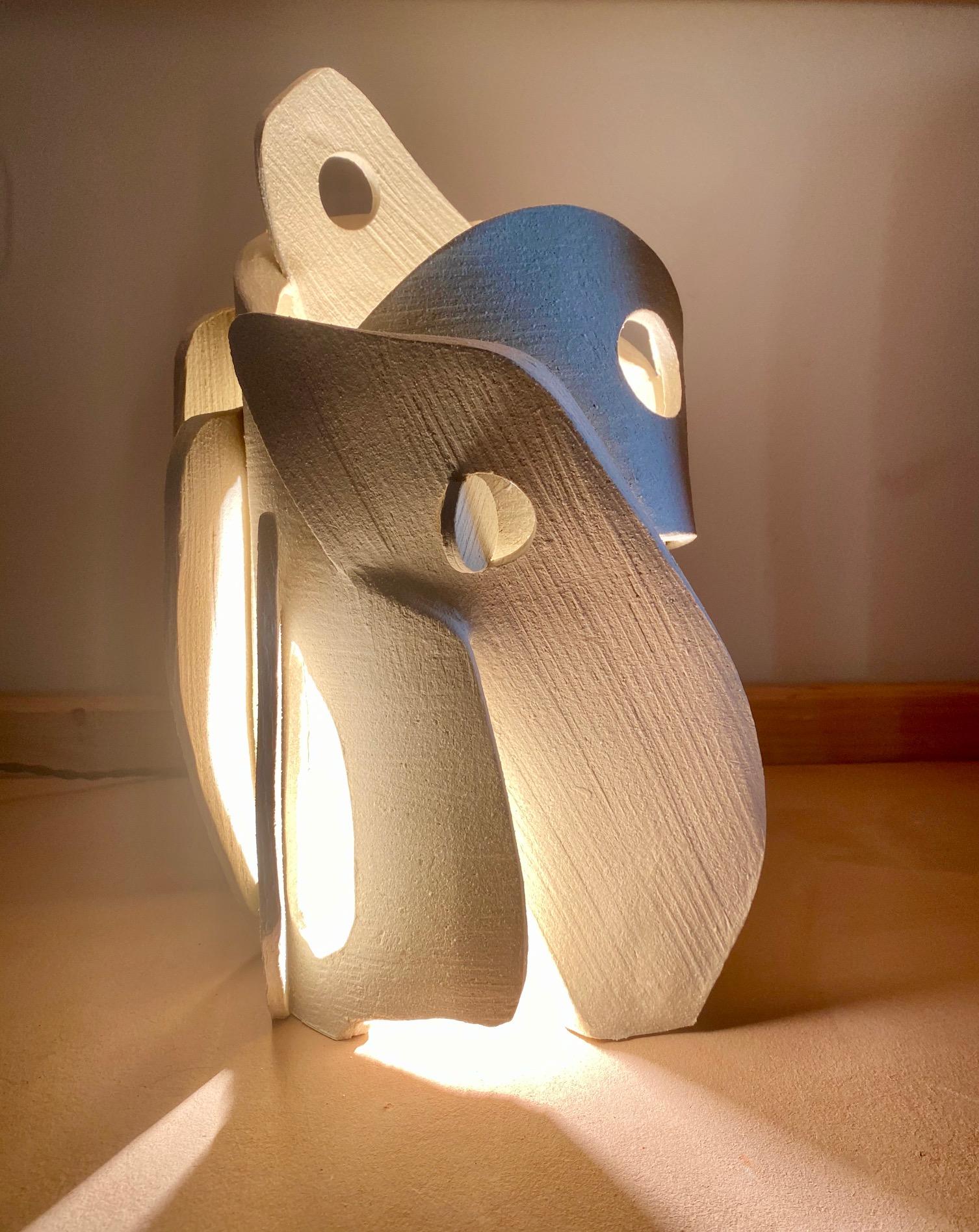 Ceramic Lamp by Olivia Cognet In New Condition In Geneve, CH
