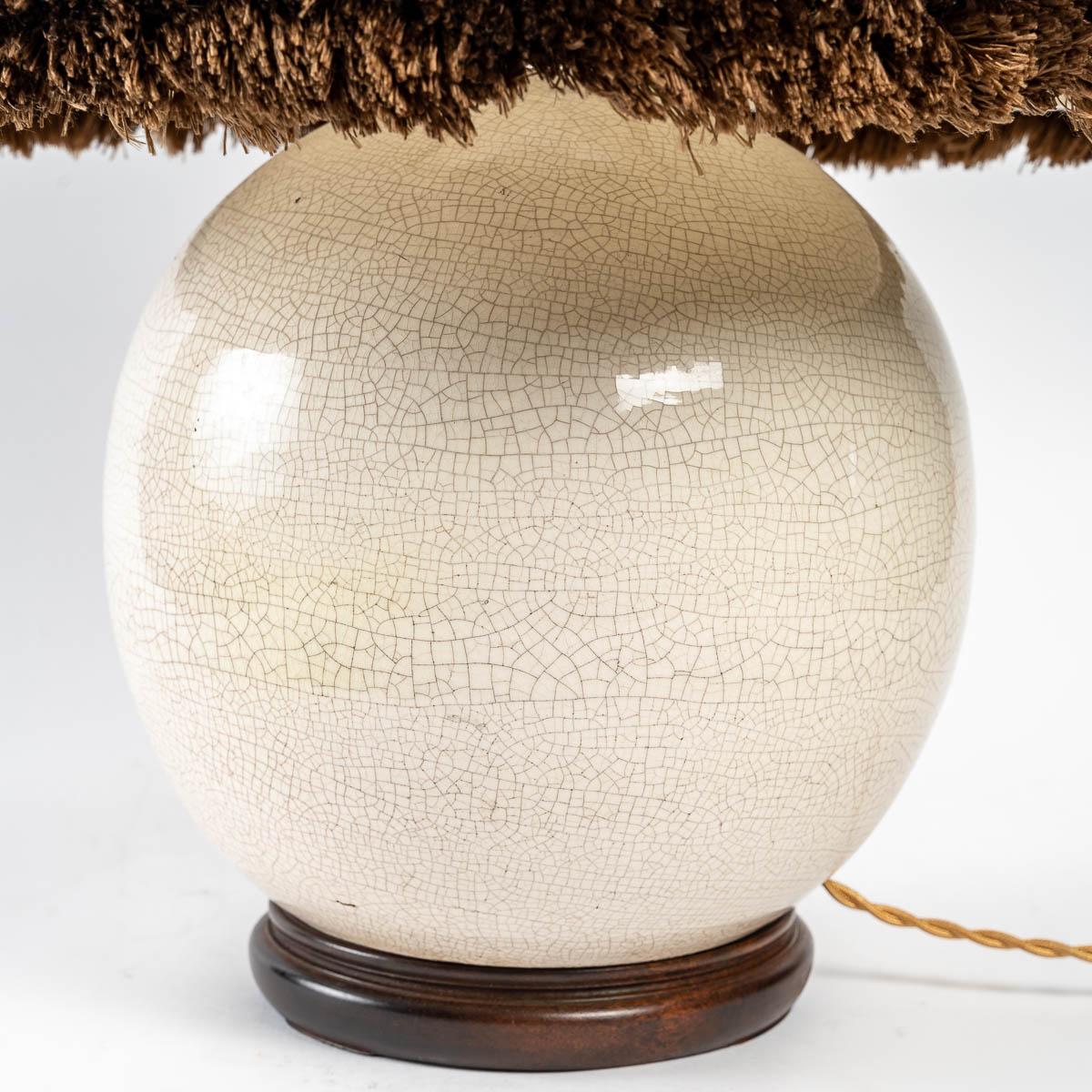 Ceramic lamp by Ruhlmann & Besnard In Good Condition For Sale In Saint-Ouen, FR