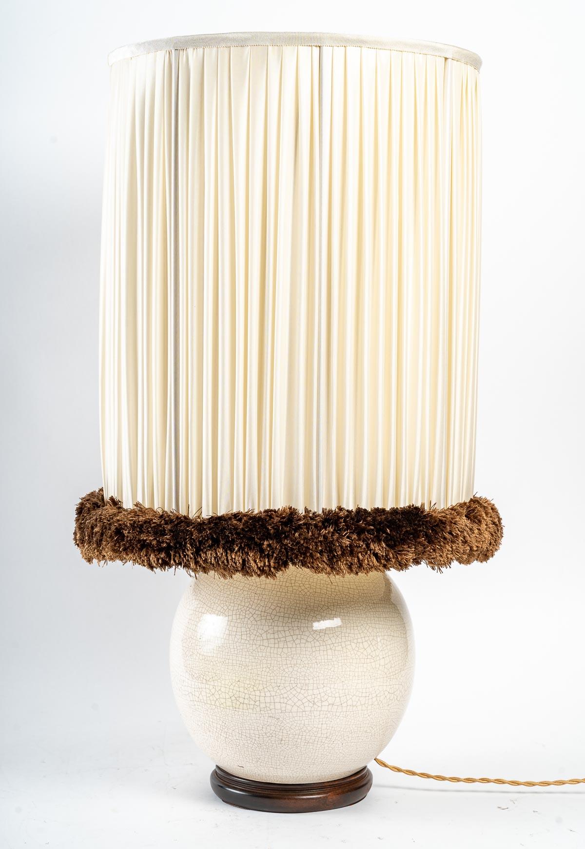 Ceramic lamp by Ruhlmann & Besnard For Sale 2