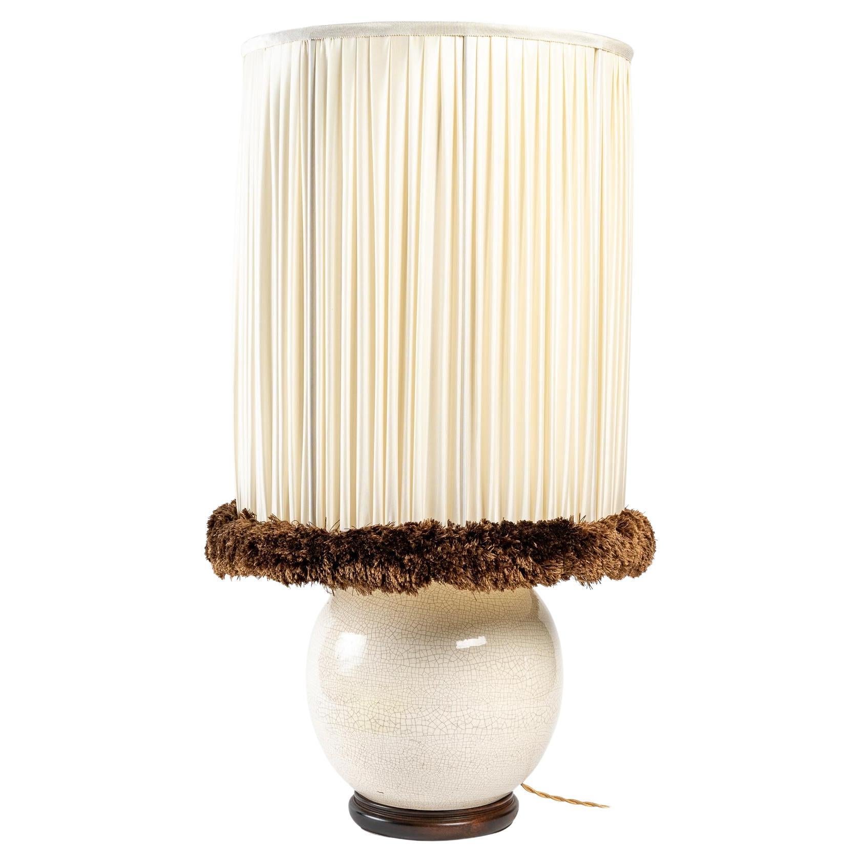 Ceramic lamp by Ruhlmann & Besnard For Sale