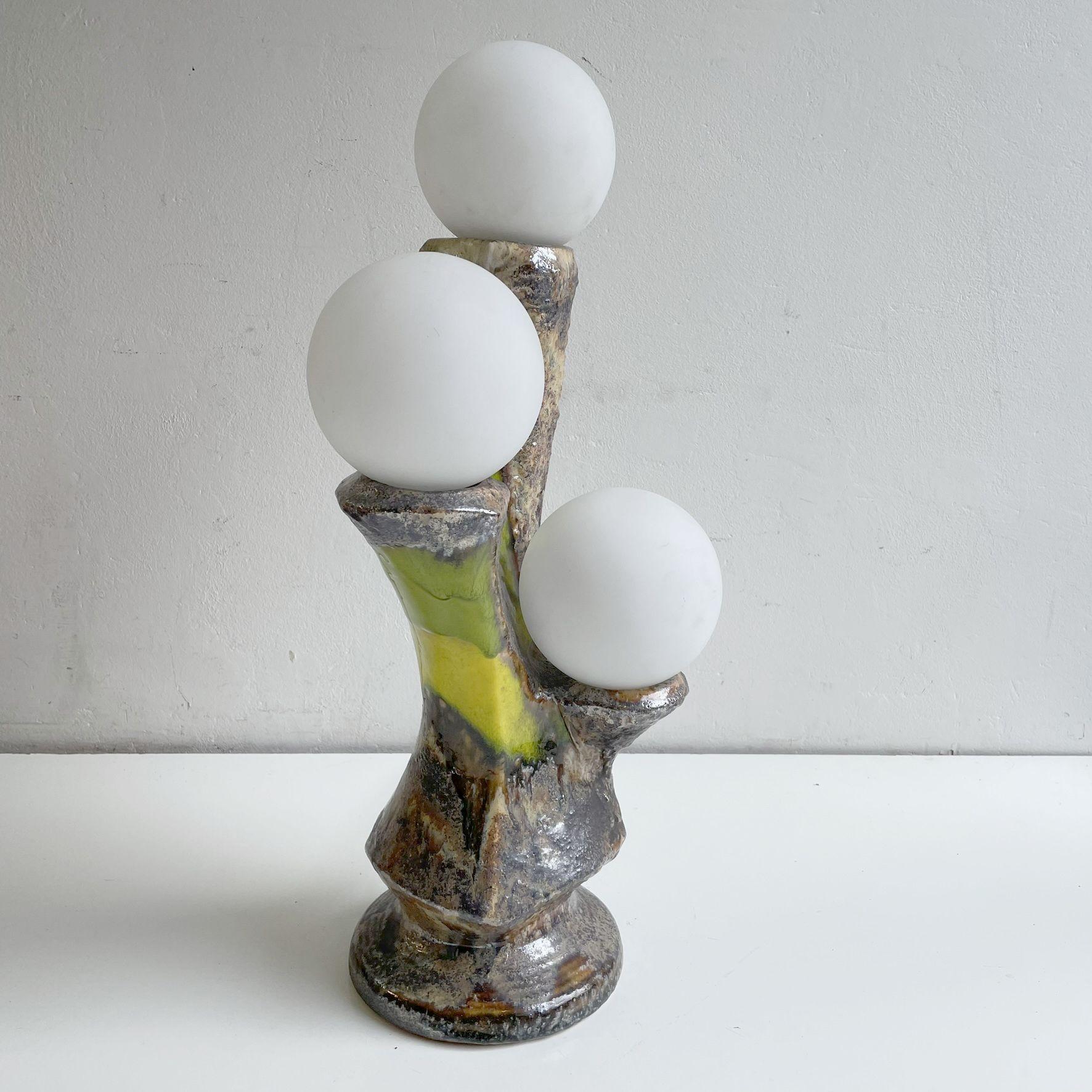 Lampe en céramique de Sische en vente 8
