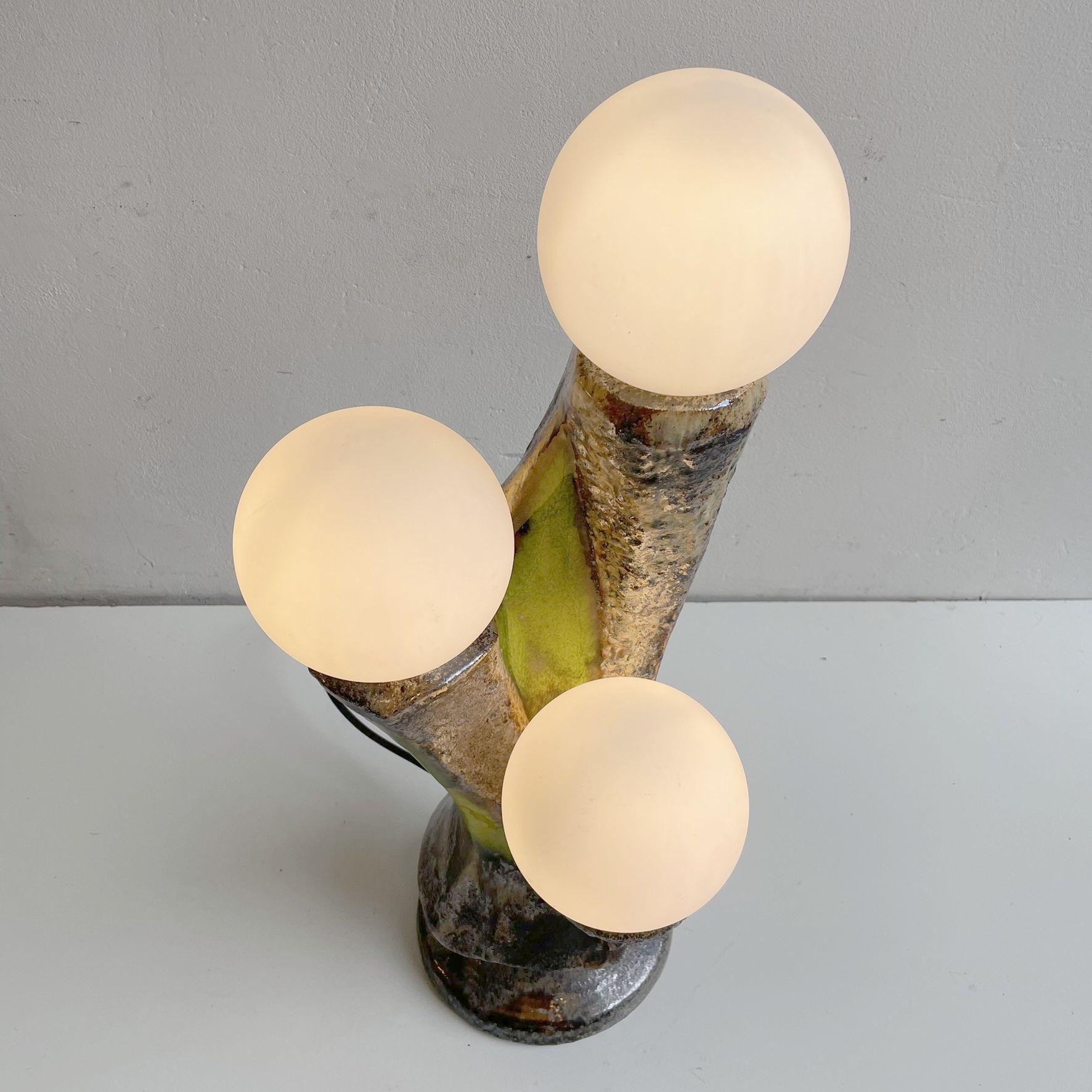 Céramique Lampe en céramique de Sische en vente