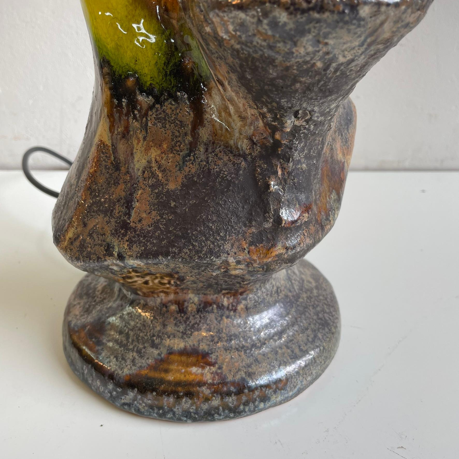 Lampe en céramique de Sische en vente 2