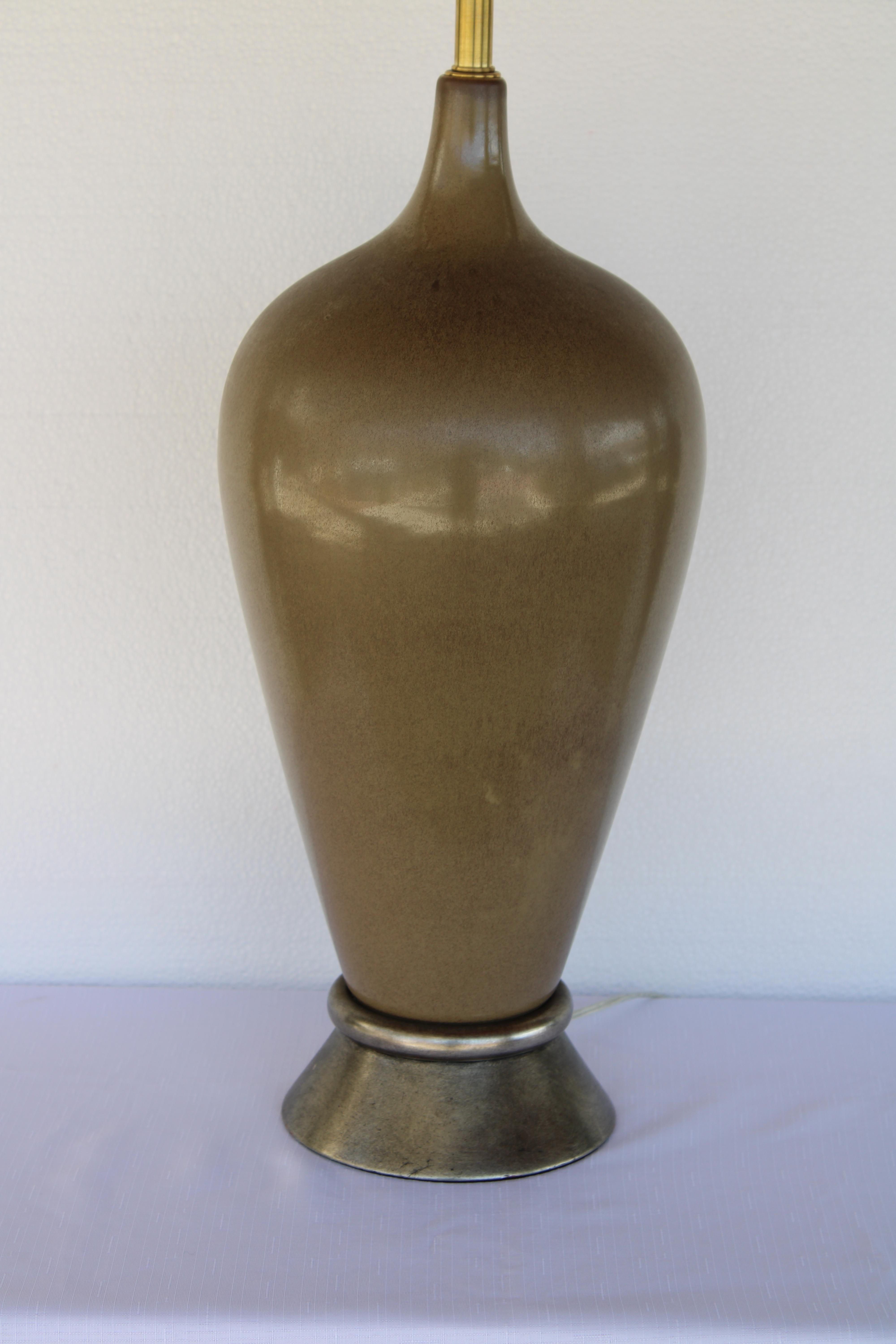 Américain Lampe en céramique de The Marbro Lamp Company, Los Angeles, CA. en vente