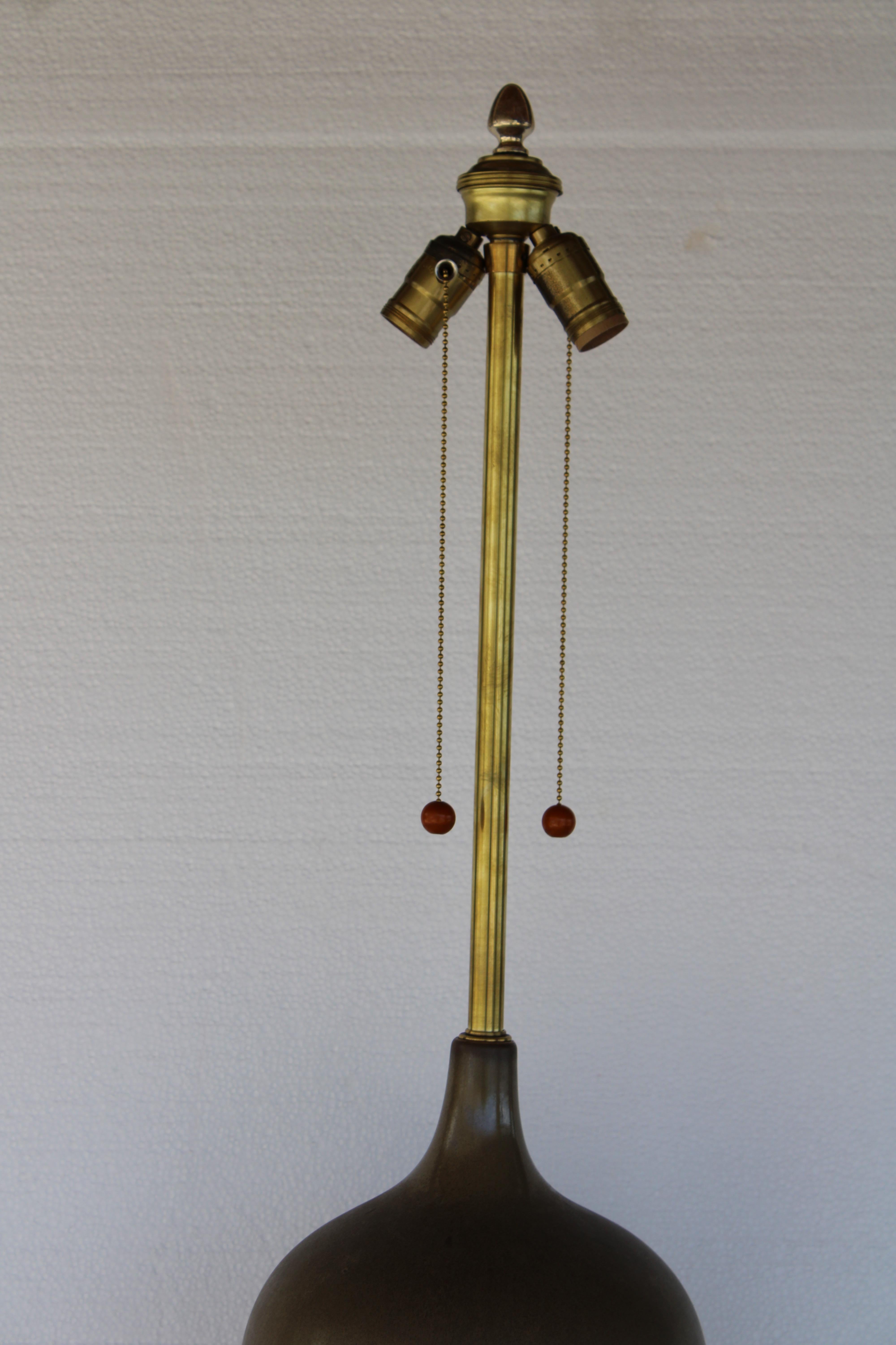 Lampe en céramique de The Marbro Lamp Company, Los Angeles, CA. en vente 1