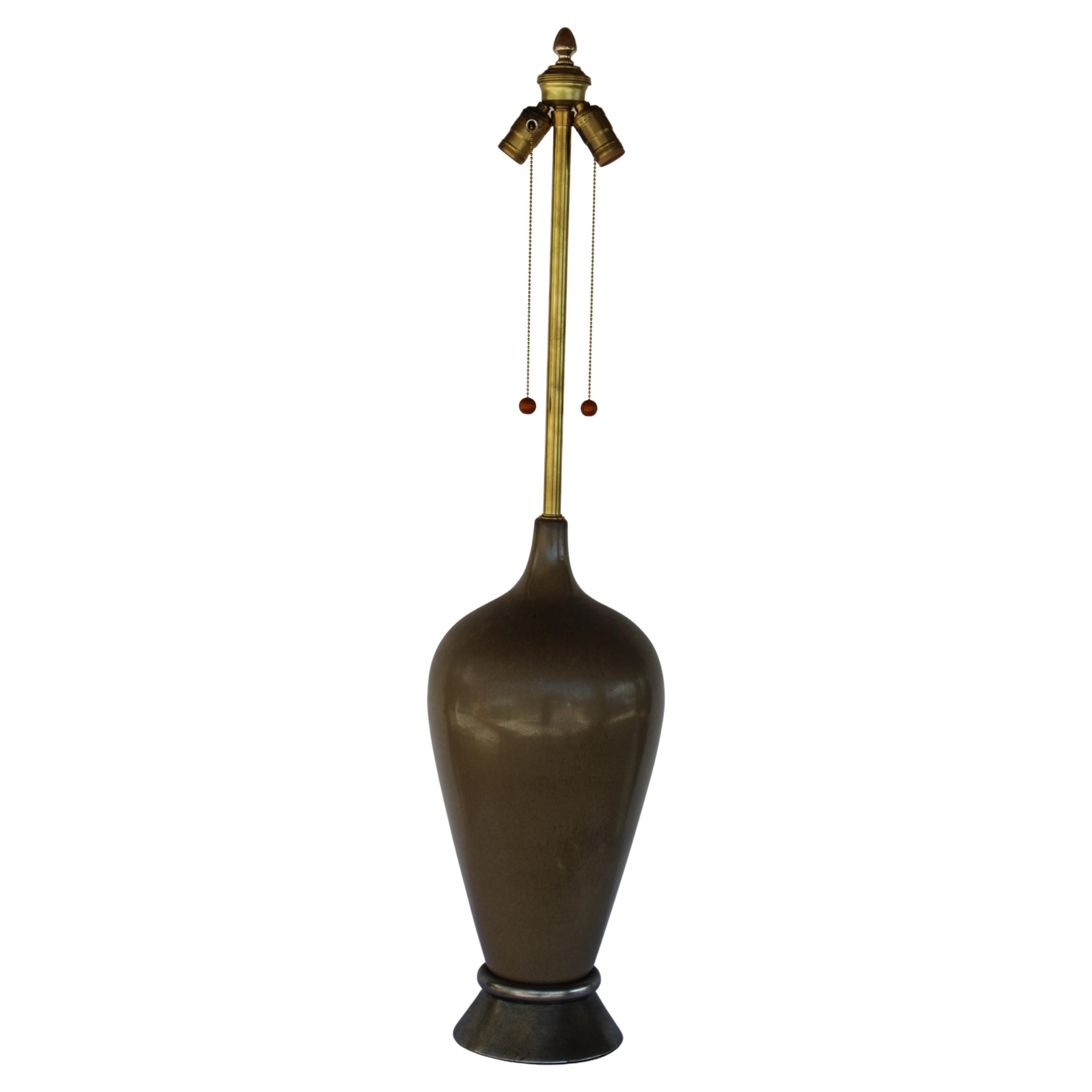 Ceramic Lamp by The Marbro Lamp Company, Los Angeles, CA. For Sale