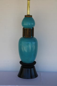 Ceramic Lamp by the Rembrandt Lamp Company