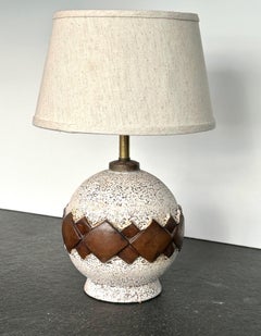 Ceramic lamp dating from the 1930s.