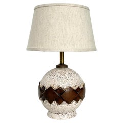 Ceramic lamp dating from the 1930s.