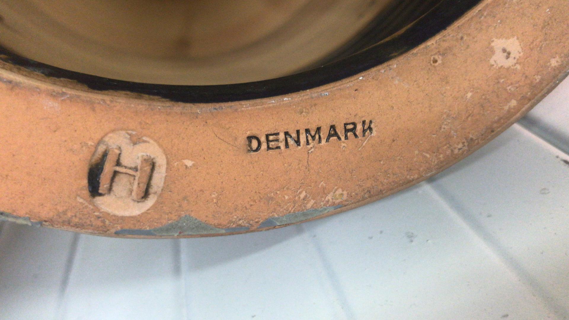 Ceramic Lamp, Denmark, 1970s For Sale 1