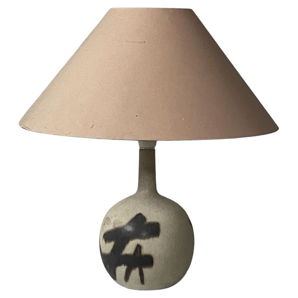 Ceramic  table lamp  by Eigil Hinrichsen, Denmark 1960s