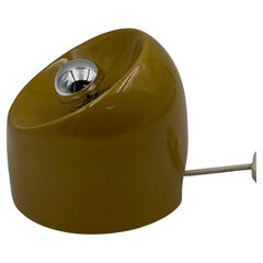 Lampe en céramique jaune moutarde - Gabbianelli Marcello Cuneo Style, 1970