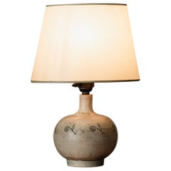 Ceramic Lamp, Isling, 1950s