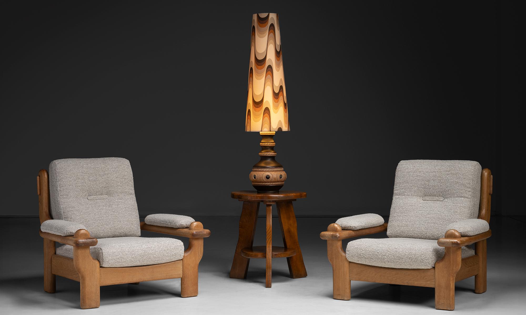 Lámpara de cerámica, Italia circa 1970 en Bueno estado para la venta en Culver City, CA