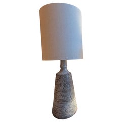 Keramiklampe signiert A. Grandt, Vallauris, Frankreich, 1960er Jahre