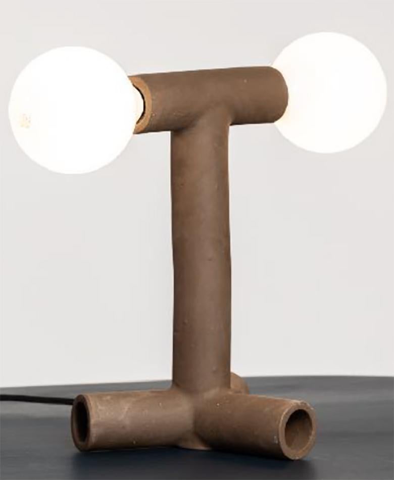 Ceramic Lamp, Small by Milan Pekař In New Condition For Sale In Geneve, CH
