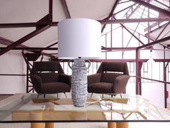 Ceramic Lamp Vintage 1950s