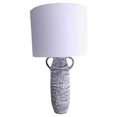 Ceramic Lamp Vintage 1950s