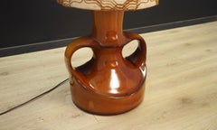 Ceramic Lamp Vintage Danish Design Vintage, 1960s