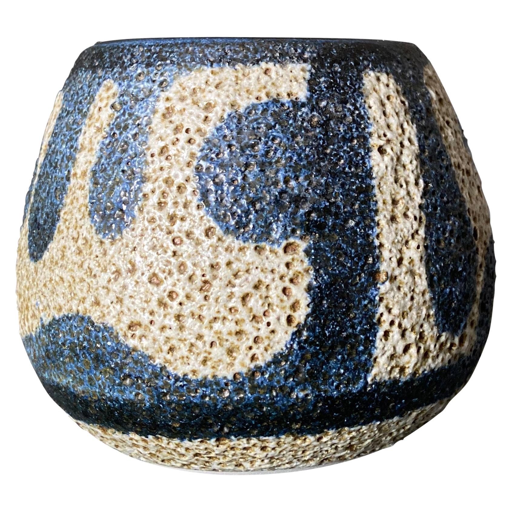 Ceramic Lava Glaze Planter by Lapid Israel