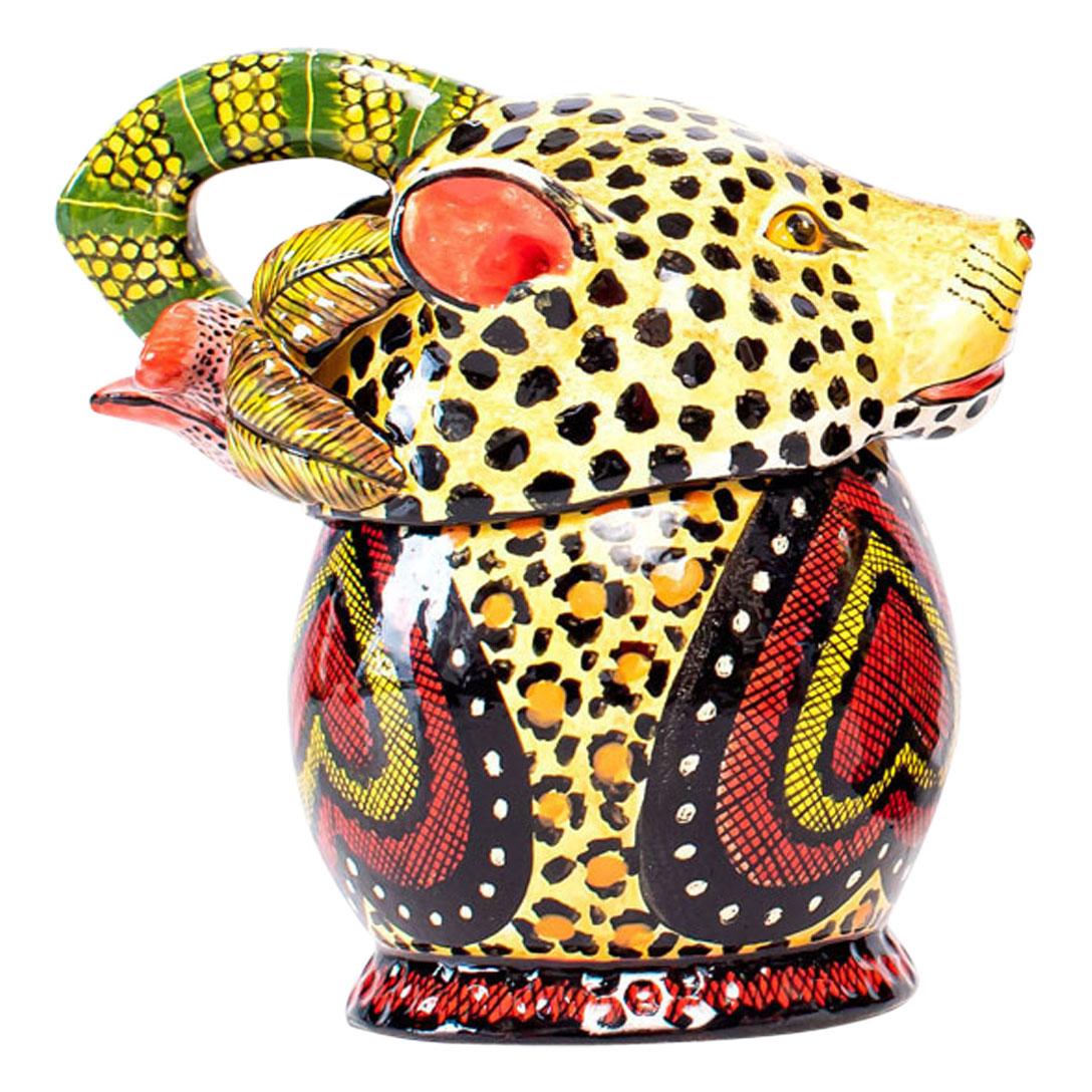 Cuit Boîte à bijoux léopard  Fabriqué à la main en Afrique du Sud en vente