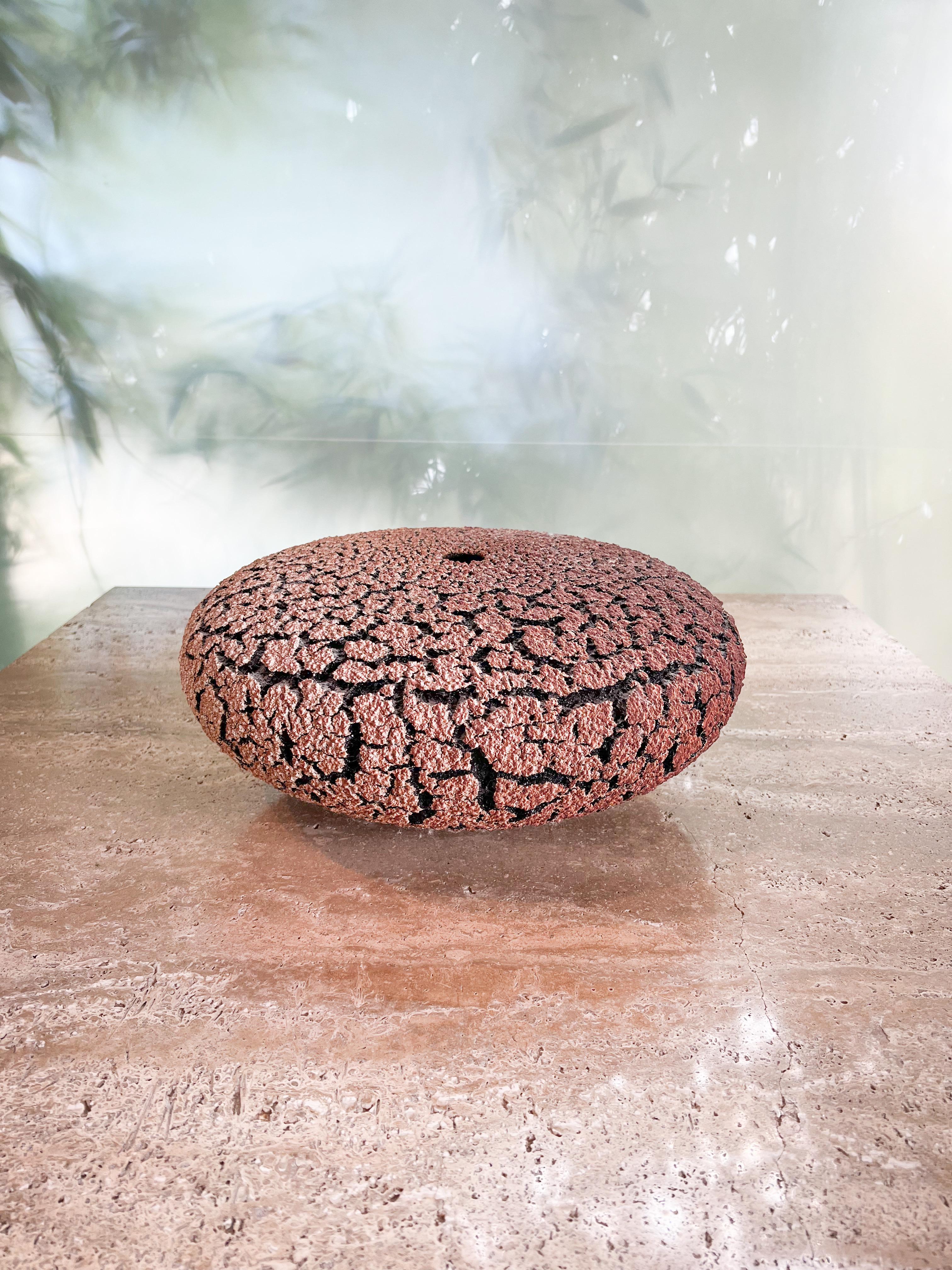 Ceramic Lichen Vase by Randy O'Brien 2