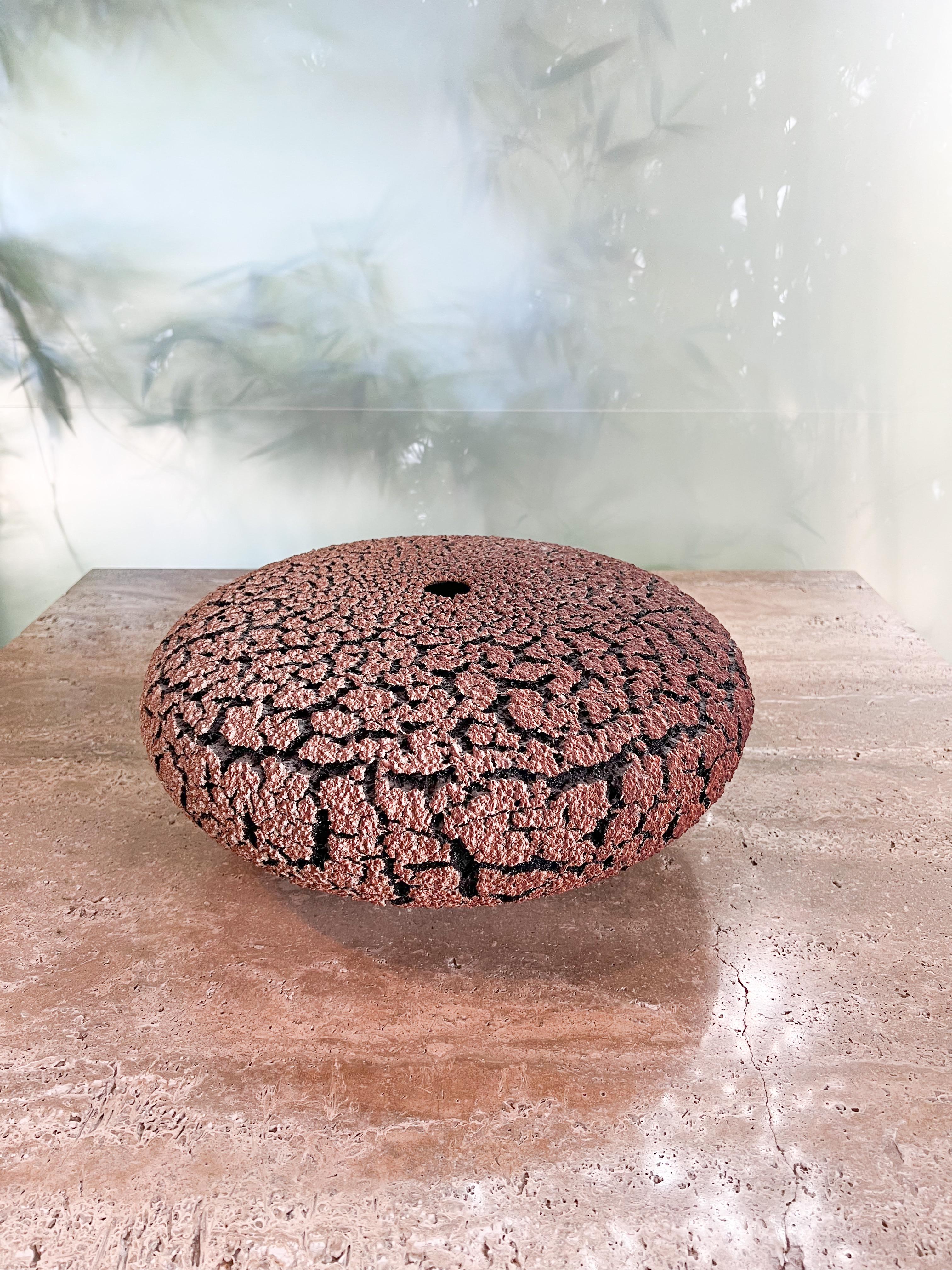 Ceramic Lichen Vase by Randy O'Brien 3