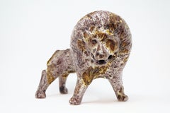 Ceramic Lion by Alvino Bagni for Rosenthal Netter, Made in Italy, circa 1960