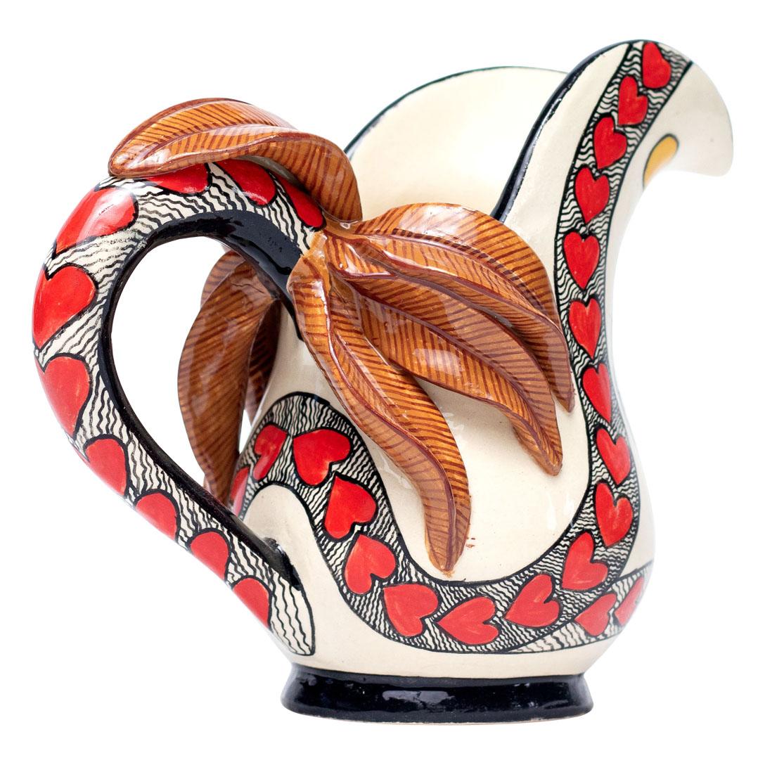 Modern Ceramic Love Jug  , hand made in South Africa