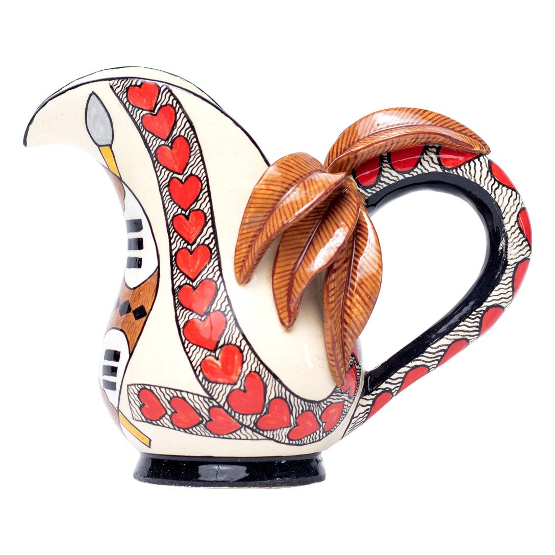 Contemporary Ceramic Love Jug  , hand made in South Africa