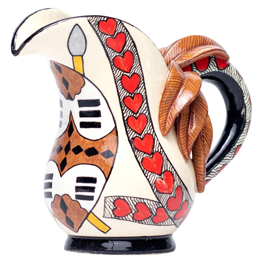 Ceramic Love Jug  , hand made in South Africa 1