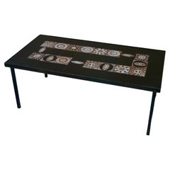 Ceramic Low Table, Roger Capron, France c. 1960