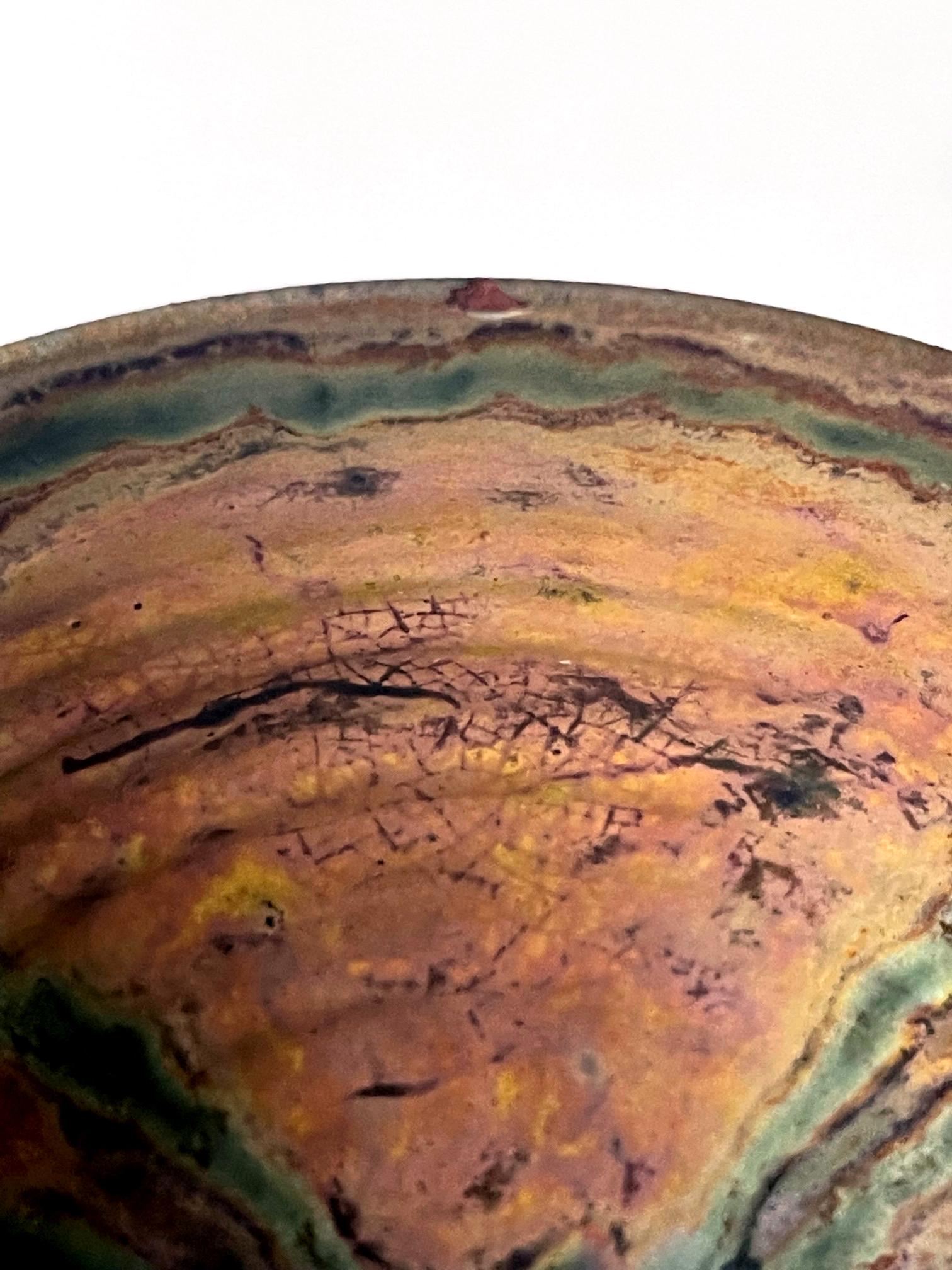 Keramik-Lüsterware-Schale mit Metallic-Glasur von Beatrice Wood im Angebot 6