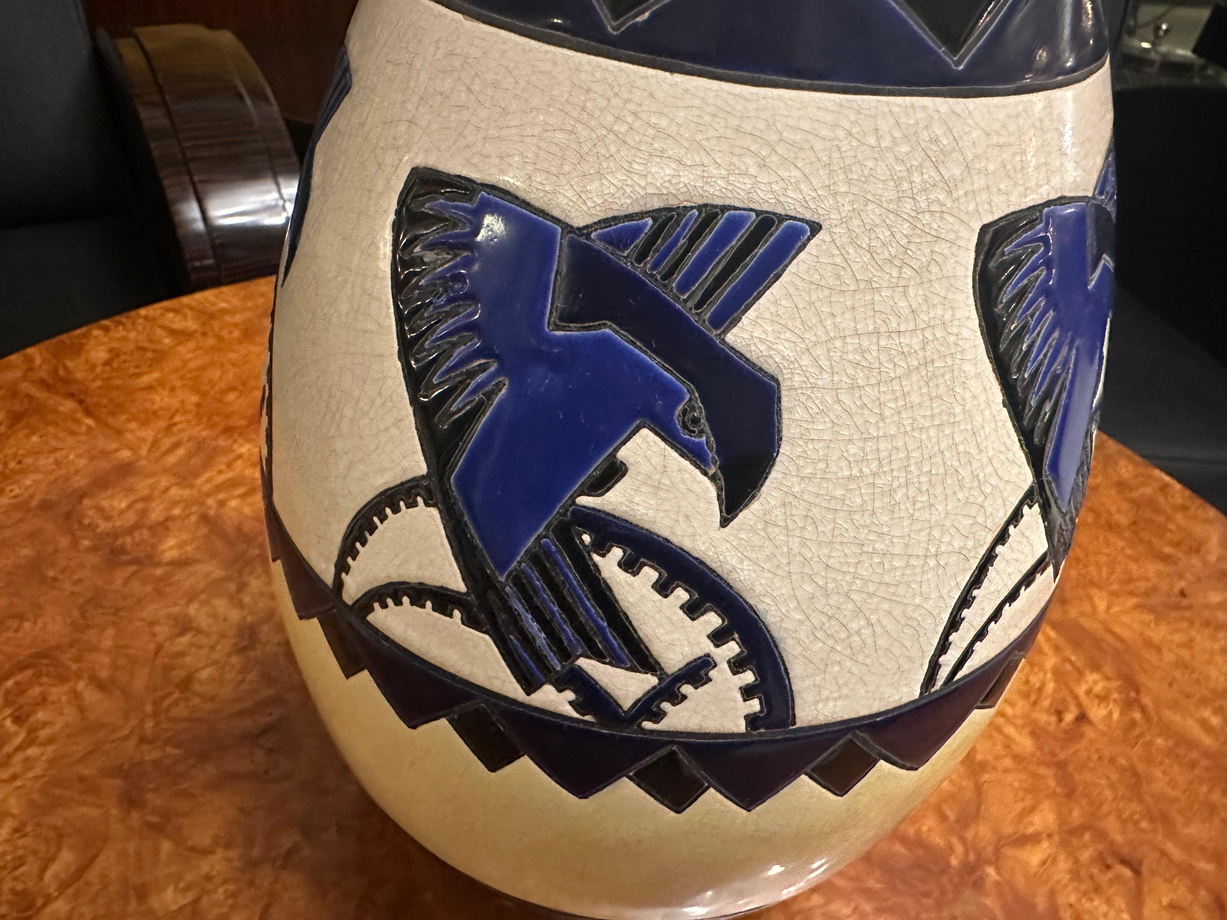 Belgian Ceramic, Made in Belgium, Ch Catteau , Dr 289, LD For Sale