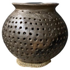 Ceramic Maize Strainer from Southern Oaxaca, Mexico, circa 1960's