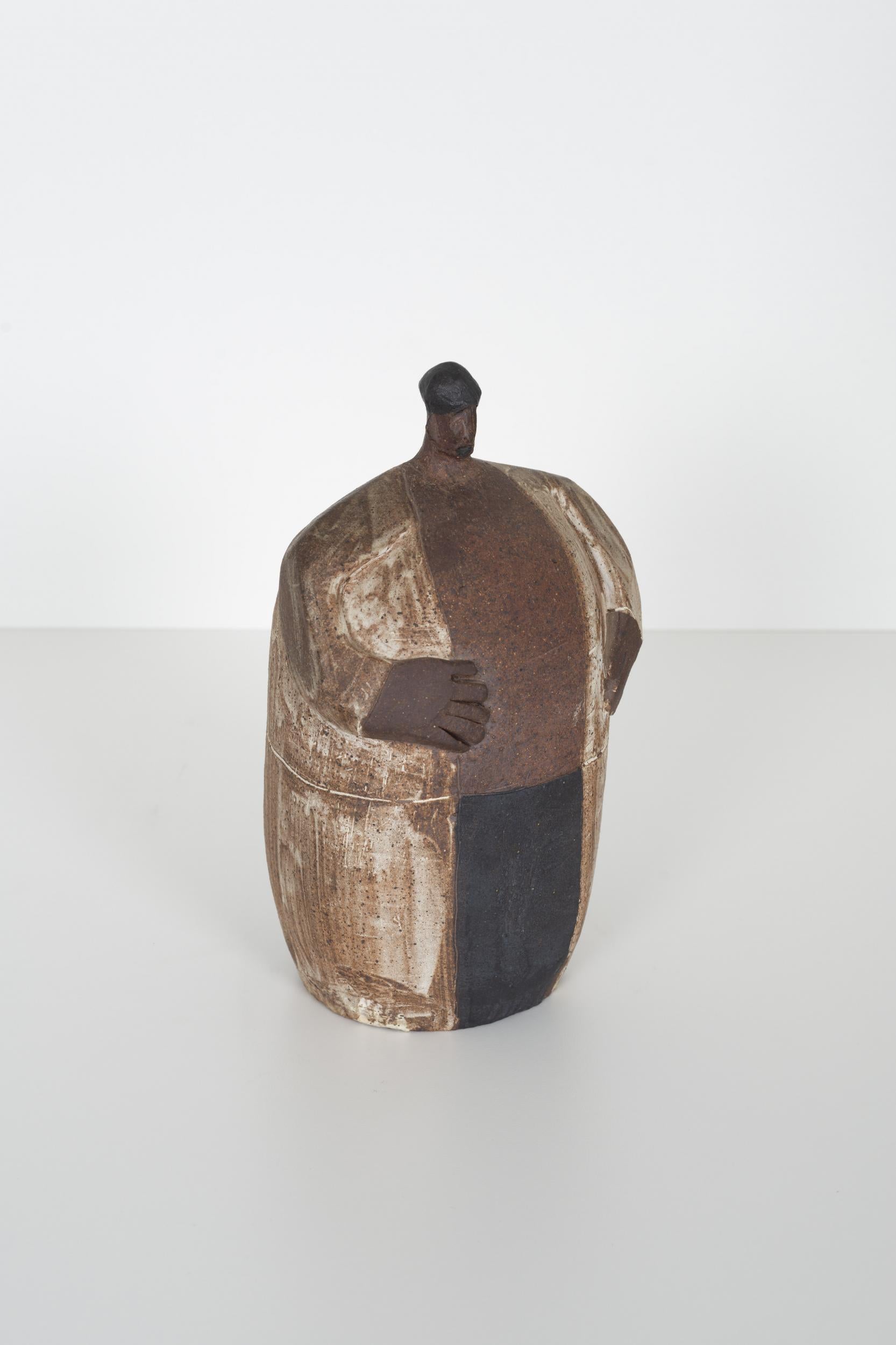 Mid-Century moderno Figura maschile in ceramica in vendita