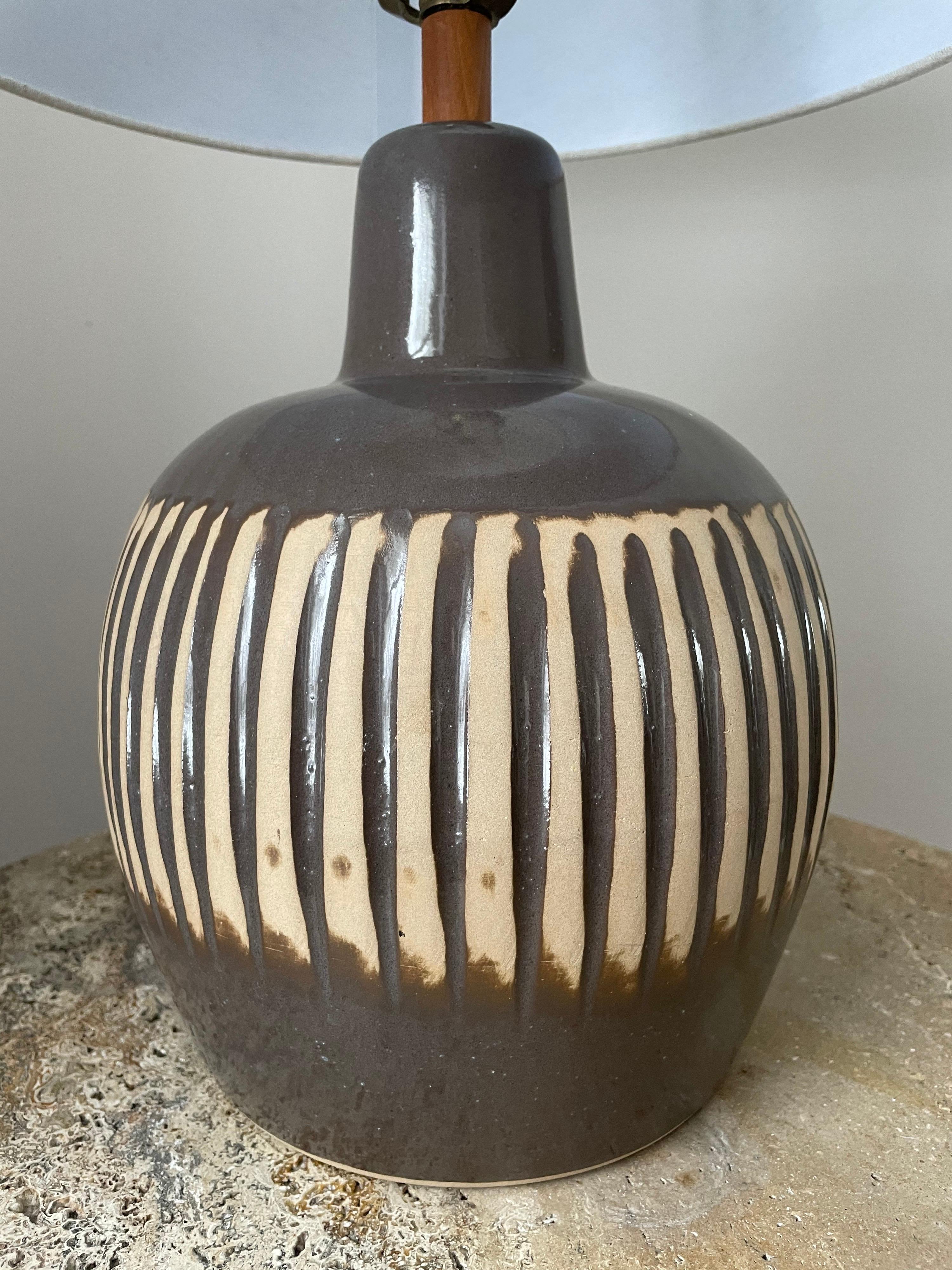 American Ceramic Martz Lamp by Jane and Gordon Martz